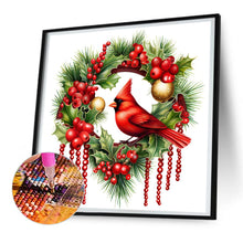 Load image into Gallery viewer, Christmas Cardinal 30*30CM(Canvas) Full Round Drill Diamond Painting
