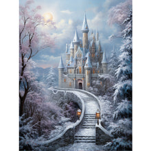 Load image into Gallery viewer, Winter Exterior 30*40CM(Canvas) Full Round Drill Diamond Painting
