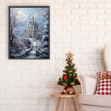 Load image into Gallery viewer, Winter Exterior 30*40CM(Canvas) Full Round Drill Diamond Painting
