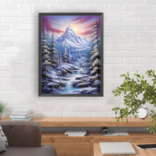 Load image into Gallery viewer, Winter Exterior 30*40CM(Canvas) Full Round Drill Diamond Painting
