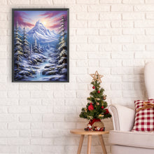 Load image into Gallery viewer, Winter Exterior 30*40CM(Canvas) Full Round Drill Diamond Painting
