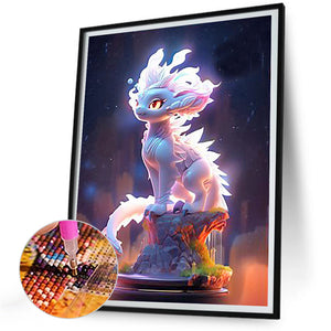 Luminous Dragon 30*40CM(Canvas) Full Round Drill Diamond Painting