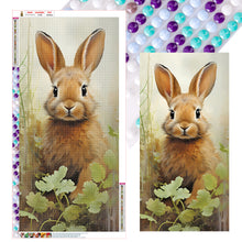 Load image into Gallery viewer, Pastoral Animal Rabbit 40*80CM(Canvas) Full Round Drill Diamond Painting
