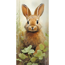 Load image into Gallery viewer, Pastoral Animal Rabbit 40*80CM(Canvas) Full Round Drill Diamond Painting
