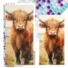 Load image into Gallery viewer, Pastoral Animal Yak 40*80CM(Canvas) Full Round Drill Diamond Painting
