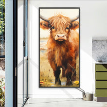 Load image into Gallery viewer, Pastoral Animal Yak 40*80CM(Canvas) Full Round Drill Diamond Painting
