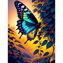 Load image into Gallery viewer, Sunset Butterfly 30*40CM(Canvas) Full Round Drill Diamond Painting

