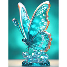 Load image into Gallery viewer, Crystal Butterfly 30*40CM(Canvas) Full Round Drill Diamond Painting
