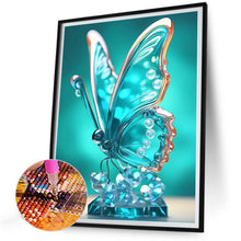 Load image into Gallery viewer, Crystal Butterfly 30*40CM(Canvas) Full Round Drill Diamond Painting
