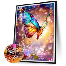 Load image into Gallery viewer, Glaze Butterfly 30*40CM(Canvas) Full Round Drill Diamond Painting
