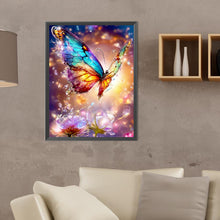 Load image into Gallery viewer, Glaze Butterfly 30*40CM(Canvas) Full Round Drill Diamond Painting
