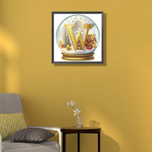 Load image into Gallery viewer, Christmas Crystal Ball W 50*50CM(Canvas) Full Round Drill Diamond Painting
