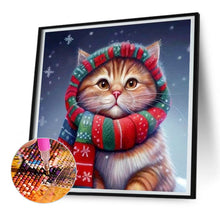 Load image into Gallery viewer, Kitten 30*30CM(Canvas) Full Round Drill Diamond Painting
