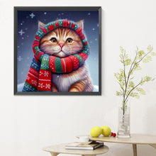 Load image into Gallery viewer, Kitten 30*30CM(Canvas) Full Round Drill Diamond Painting
