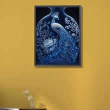 Load image into Gallery viewer, Bottle Peacock 40*55CM(Picture) Full AB Round Drill Diamond Painting
