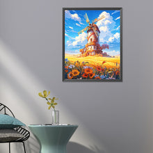 Load image into Gallery viewer, Mountain Windmill 40X50CM(Canvas) Full Round Drill Diamond Painting
