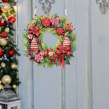 Load image into Gallery viewer, Special Shaped+Round Diamond Painting Wreath Ornament for Xmas Wall Decor (#3)
