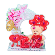 Load image into Gallery viewer, Diamond Painting Ornament Kits for Home Office Desktop Decor (Love Bear)
