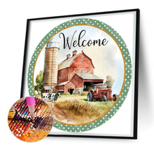 Load image into Gallery viewer, Farm Country 30X30CM(Canvas) Full Round Drill Diamond Painting
