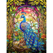 Load image into Gallery viewer, Peacock By The Lake 30X40CM(Canvas) Full Round Drill Diamond Painting
