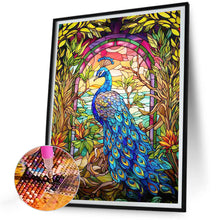 Load image into Gallery viewer, Peacock By The Lake 30X40CM(Canvas) Full Round Drill Diamond Painting
