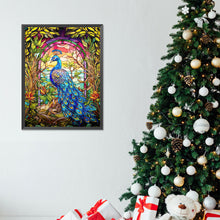 Load image into Gallery viewer, Peacock By The Lake 30X40CM(Canvas) Full Round Drill Diamond Painting
