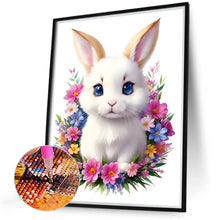 Load image into Gallery viewer, White Rabbit 30X40CM(Canvas) Full Round Drill Diamond Painting
