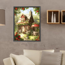 Load image into Gallery viewer, Strawberry House 30X40CM(Canvas) Full Round Drill Diamond Painting
