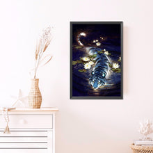 Load image into Gallery viewer, Water Tiger 45X65CM(Canvas) Full AB Round Drill Diamond Painting
