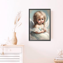 Load image into Gallery viewer, Angel Girl 45X65CM(Canvas) Full AB Round Drill Diamond Painting
