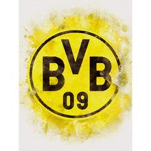 Load image into Gallery viewer, Dortmund Team Logo 30*40CM(Canvas) Full Round Drill Diamond Painting
