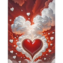 Load image into Gallery viewer, Cloud Of Love 30X40CM(Canvas) Full Round Drill Diamond Painting
