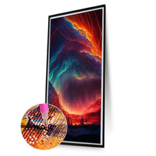 Load image into Gallery viewer, Aurora Night View 45X75CM(Canvas) Full AB Round Drill Diamond Painting
