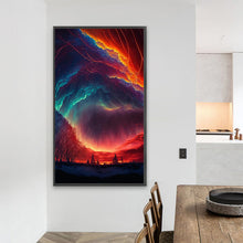 Load image into Gallery viewer, Aurora Night View 45X75CM(Canvas) Full AB Round Drill Diamond Painting
