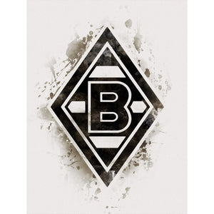 Moenchengladbach Football Club 30X40CM(Canvas) Full Round Drill Diamond Painting