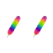 Load image into Gallery viewer, 2Pcs Plush Diamond Painting Drill Pens Diamond Art Painting Tools Pen (Rainbow)
