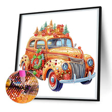 Load image into Gallery viewer, Christmas Atmosphere Car 30X30CM(Canvas) Partial Special Shaped Drill Diamond Painting
