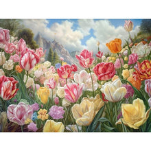 Load image into Gallery viewer, Flower Cluster Bouquet 40X30CM(Canvas) Full Square Drill Diamond Painting
