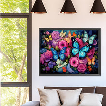 Load image into Gallery viewer, Flower Cluster Bouquet 40X30CM(Canvas) Full Square Drill Diamond Painting
