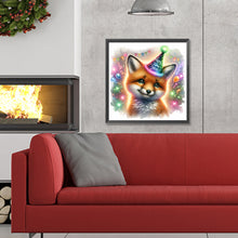 Load image into Gallery viewer, Shiny Animal Fox 30X30CM(Canvas) Full Round Drill Diamond Painting
