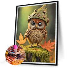 Load image into Gallery viewer, Baby Owl 40X50CM(Canvas) Full Round Drill Diamond Painting
