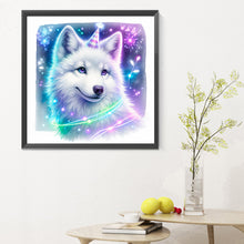 Load image into Gallery viewer, Shiny Animal Wolf 30X30CM(Canvas) Full Round Drill Diamond Painting
