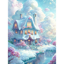 Load image into Gallery viewer, White Dream House 30X40CM(Canvas) Full Round Drill Diamond Painting
