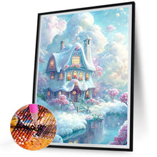 Load image into Gallery viewer, White Dream House 30X40CM(Canvas) Full Round Drill Diamond Painting
