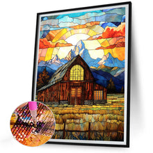 Load image into Gallery viewer, Field House 30X40CM(Canvas) Full Round Drill Diamond Painting
