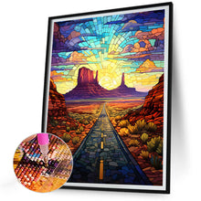 Load image into Gallery viewer, Desert Highway 30X40CM(Canvas) Full Round Drill Diamond Painting
