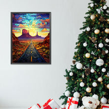 Load image into Gallery viewer, Desert Highway 30X40CM(Canvas) Full Round Drill Diamond Painting
