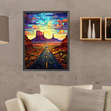 Load image into Gallery viewer, Desert Highway 30X40CM(Canvas) Full Round Drill Diamond Painting
