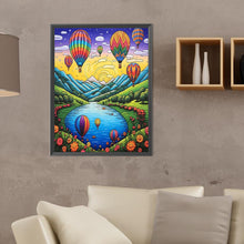 Load image into Gallery viewer, Hot Air Balloon 30X40CM(Canvas) Full Round Drill Diamond Painting
