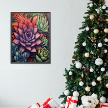 Load image into Gallery viewer, Cactus Flower 30X40CM(Canvas) Full Round Drill Diamond Painting
